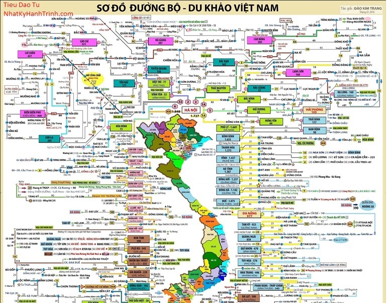 BAN DO DU LICH VIET NAM