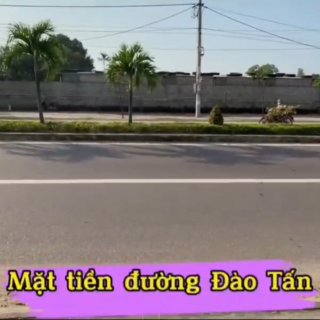 Bán đất mặt tiền Đào Tấn