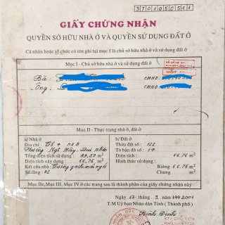 Bán nhà phố hẻm Nguyễn Thái Học