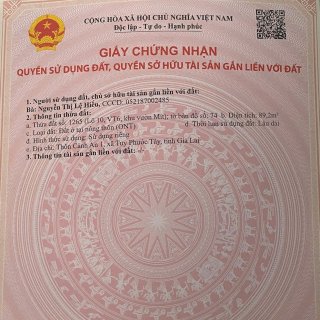 Lô đôi đất Phước Thành